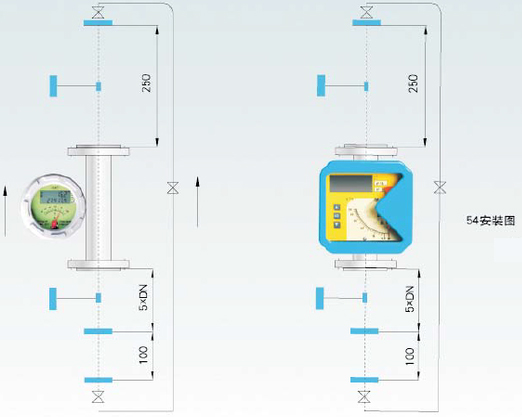 液氯流量計安裝圖四